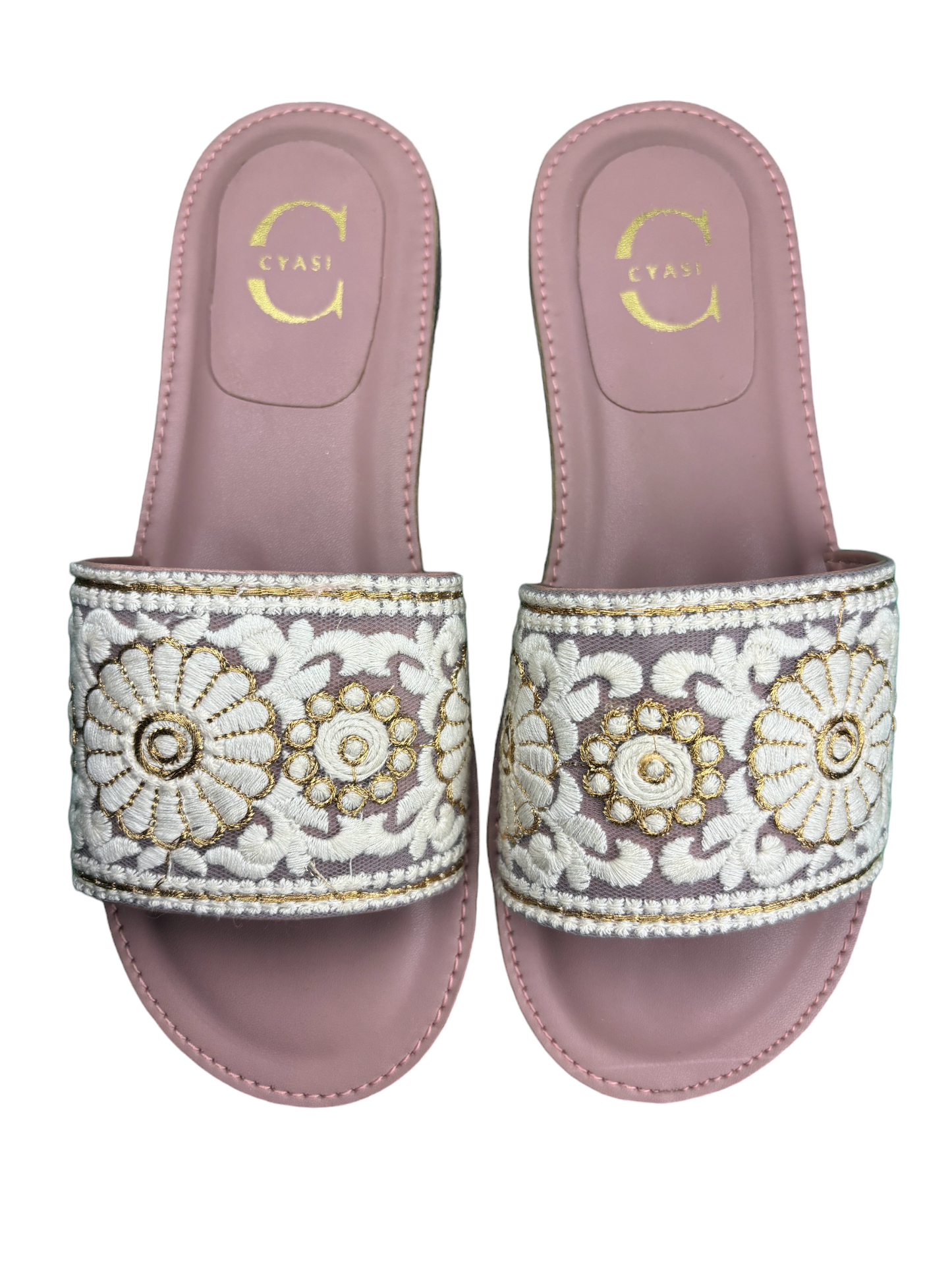 Women Flats Sandal (Peach)