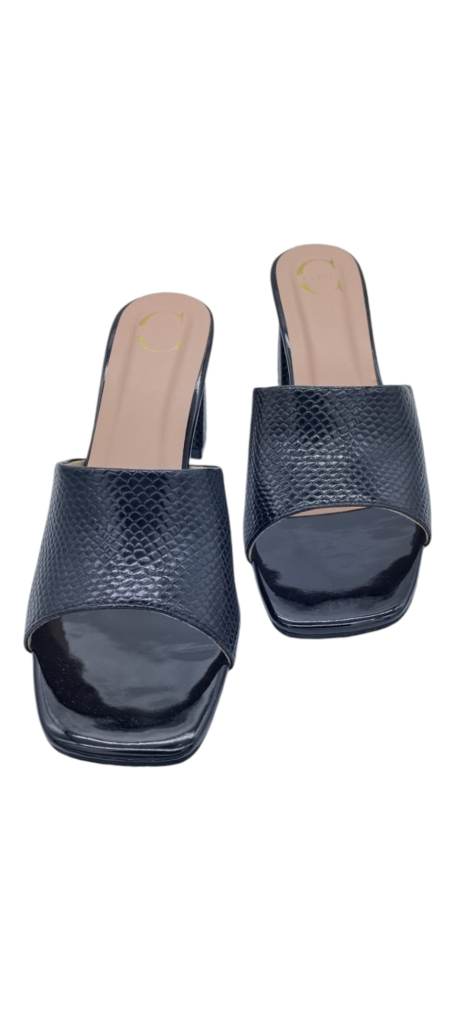 Women Heel Sandal (Black)