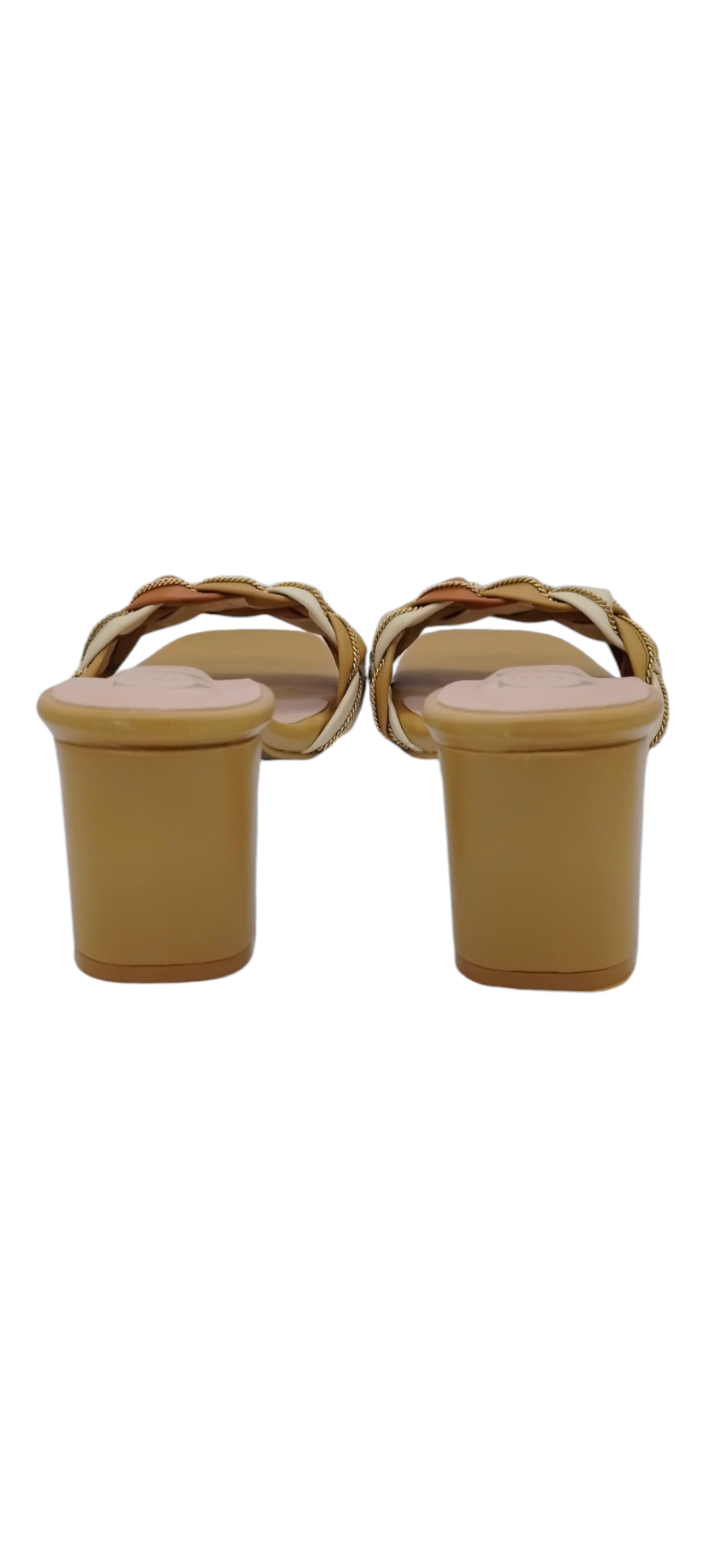 Women Heels Sandal (Beige)