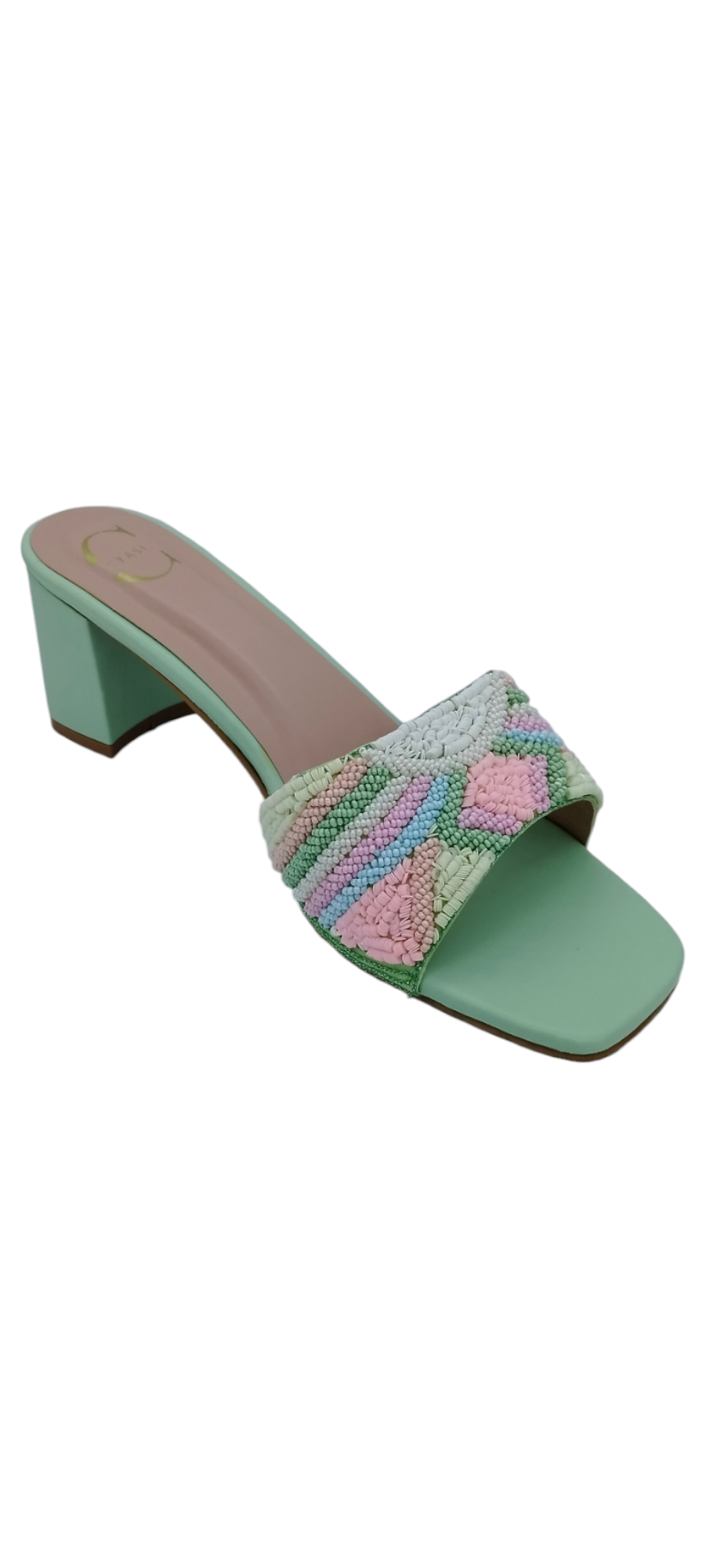 Women Heels Sandal (Green)