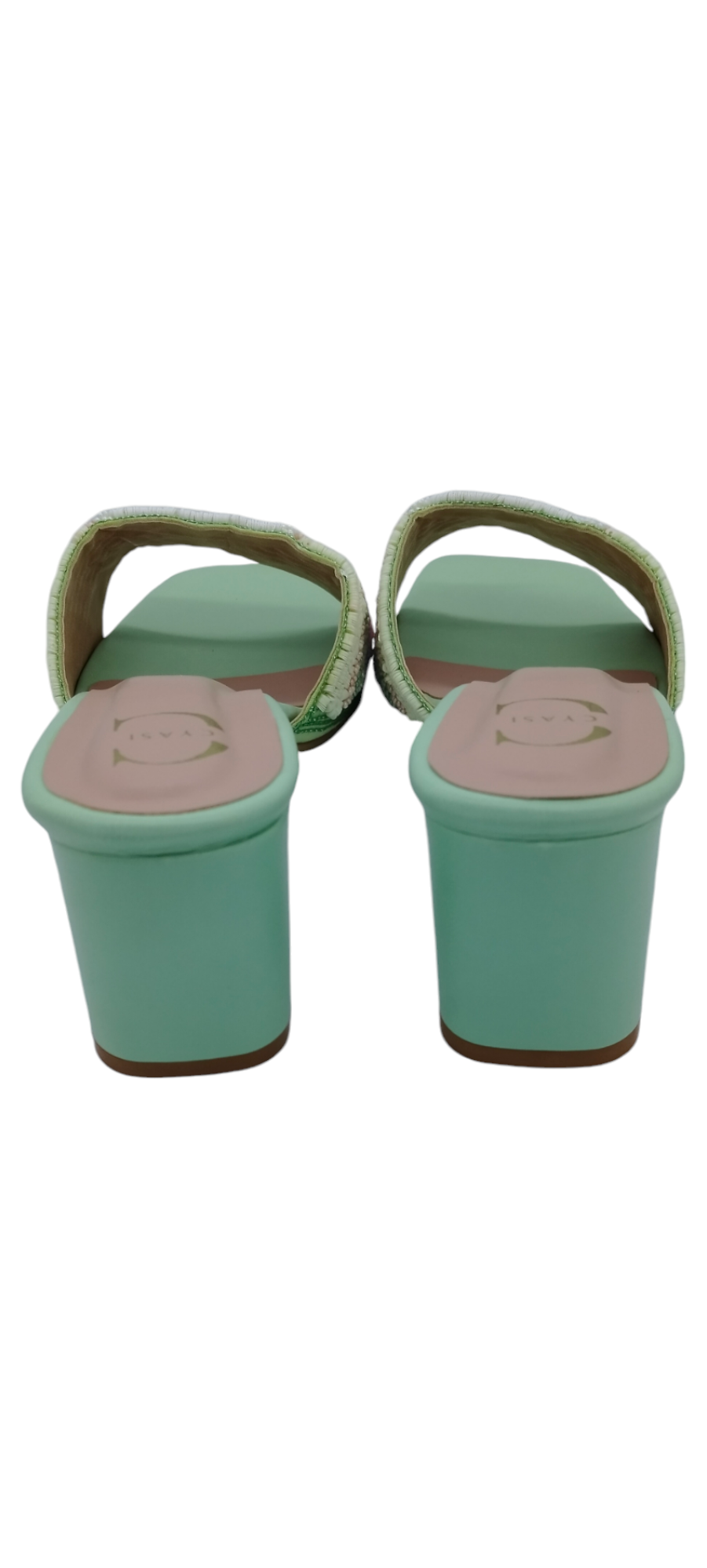 Women Heels Sandal (Green)