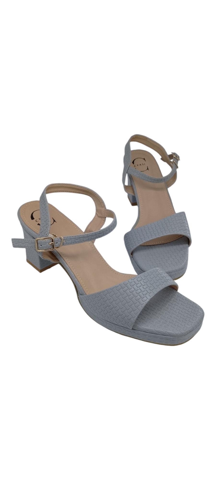 Women Heels Sandal (Grey)