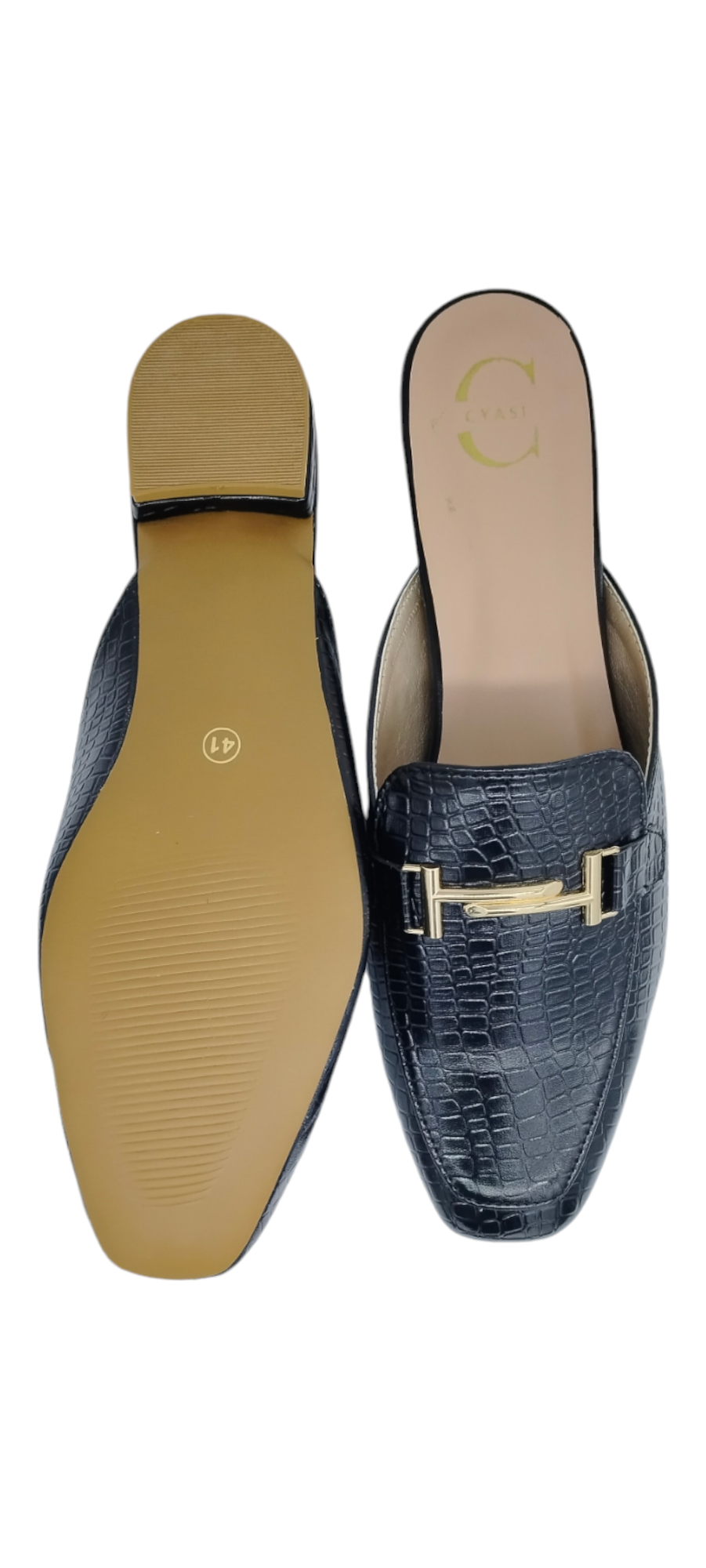 Women Flat Sandal (Black)