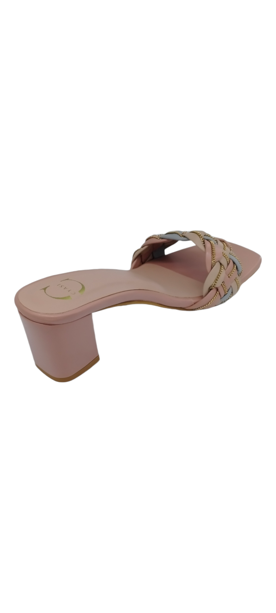 Women Heels Sandal (Peach)
