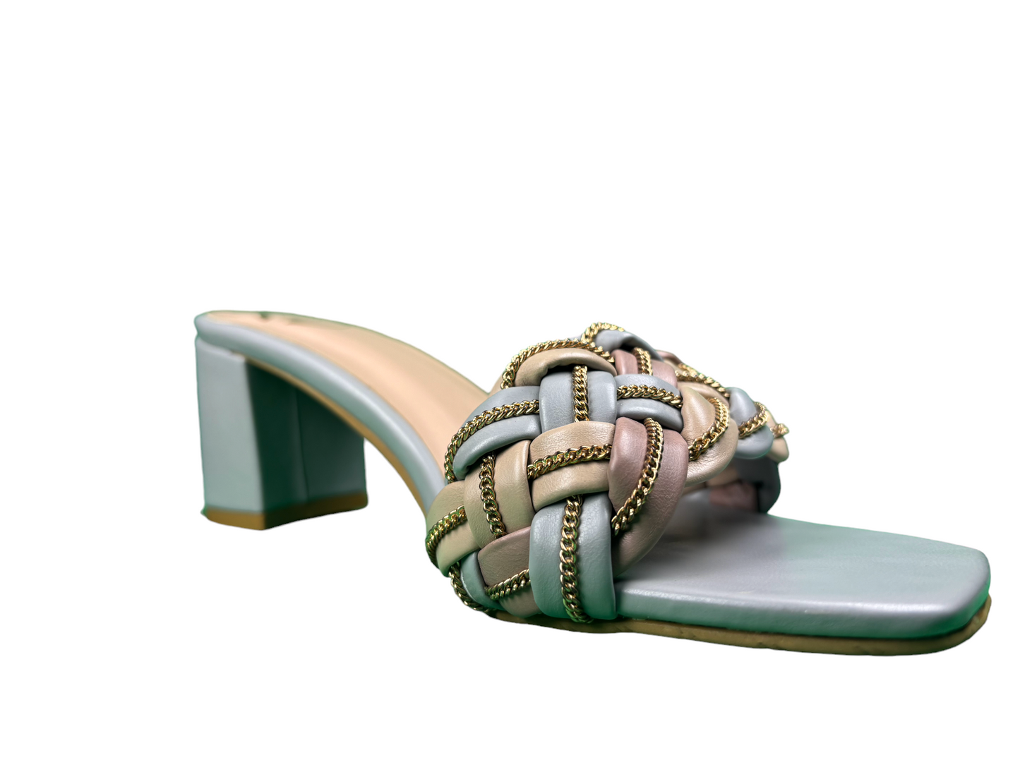 Women Heels Sandal (Grey)