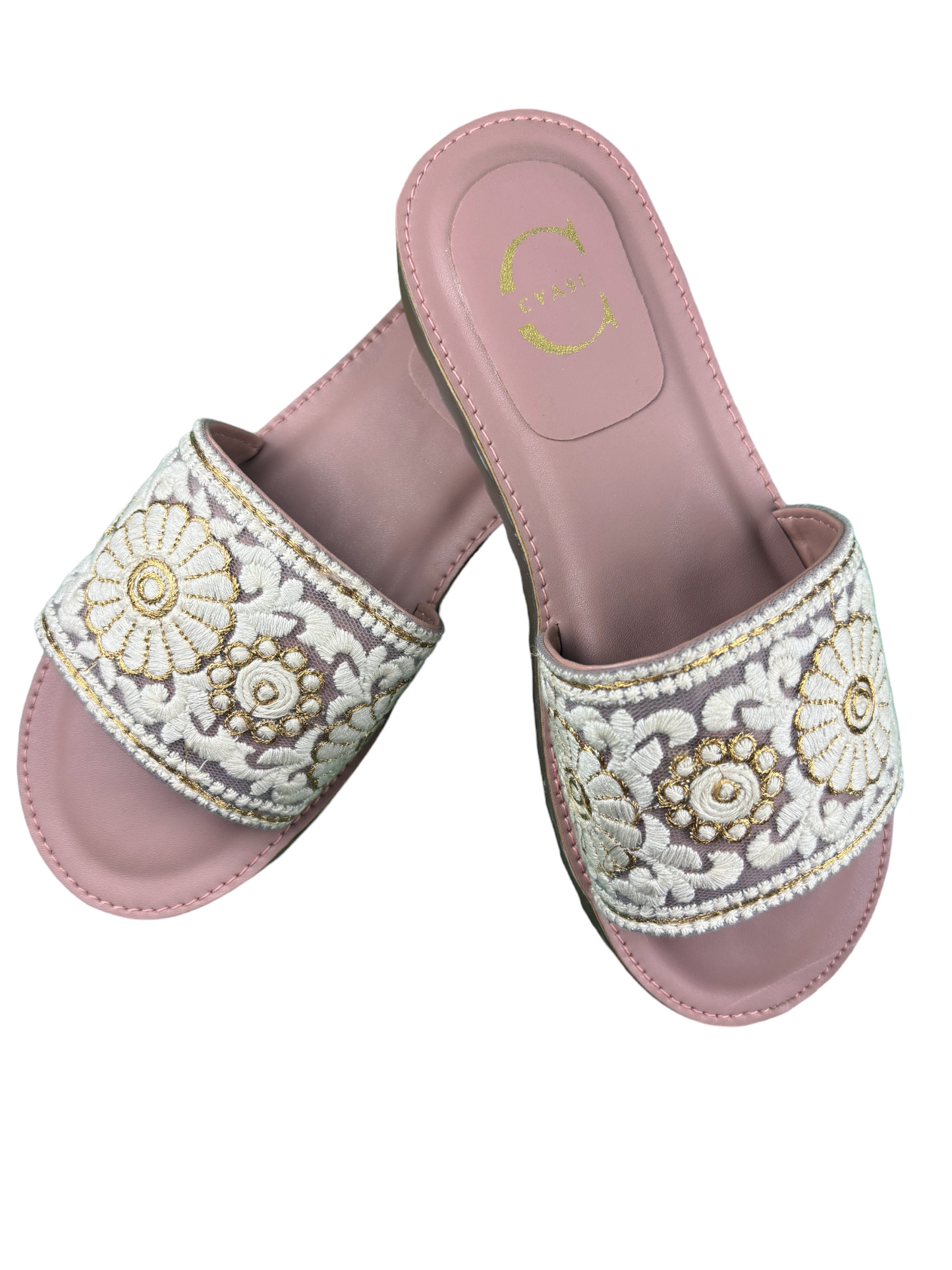 Women Flats Sandal (Peach)