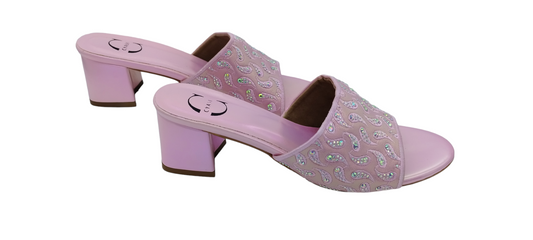 Women Heels Sandal (Pink)
