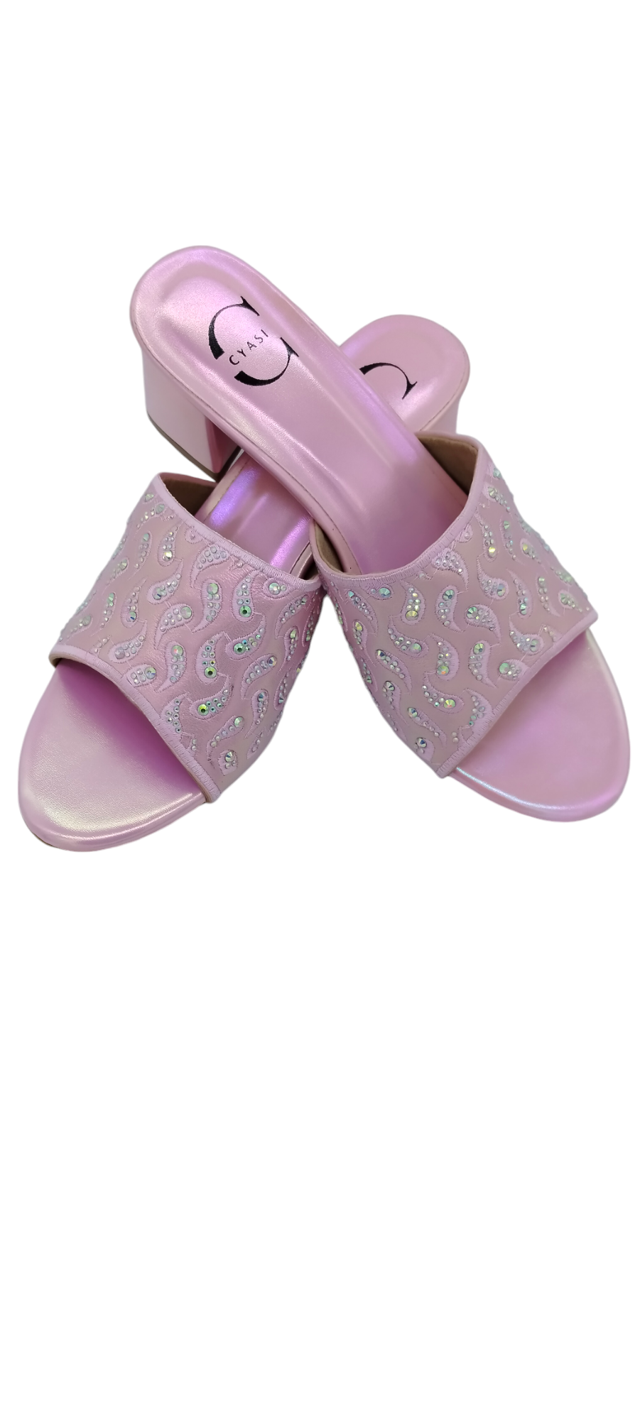 Women Heels Sandal (Pink)