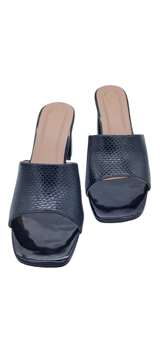 Women Heel Sandal (Black)