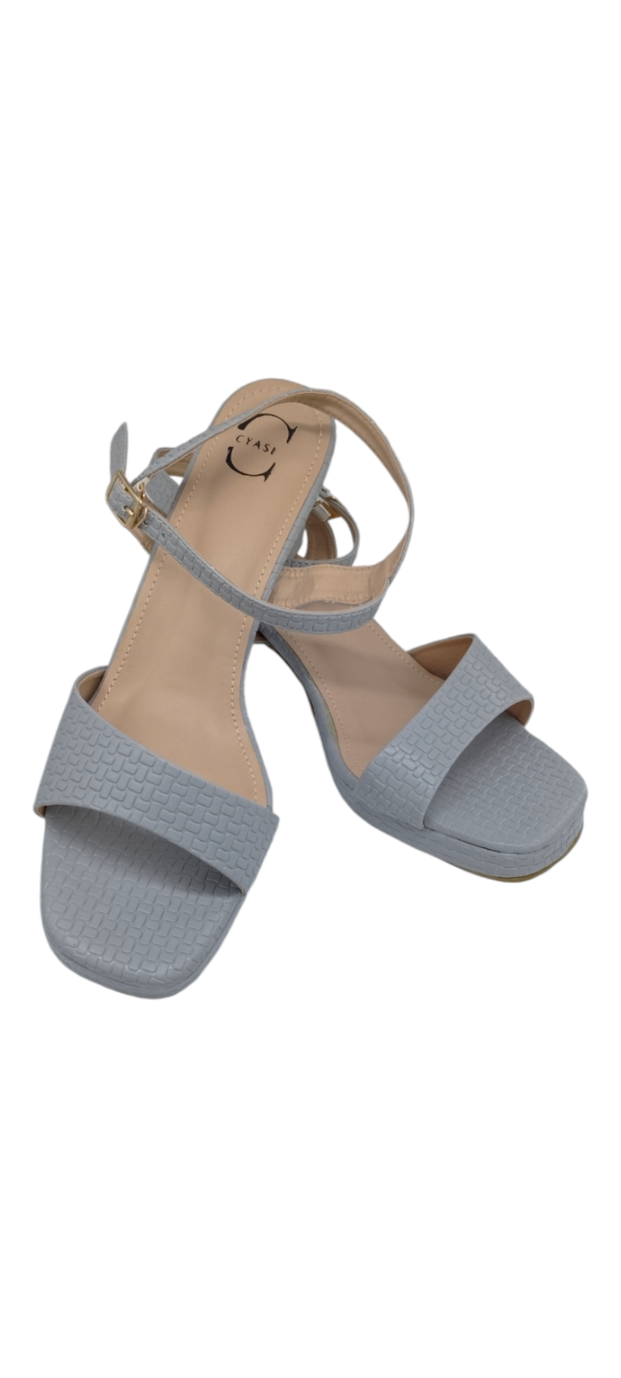 Women Heels Sandal (Grey)