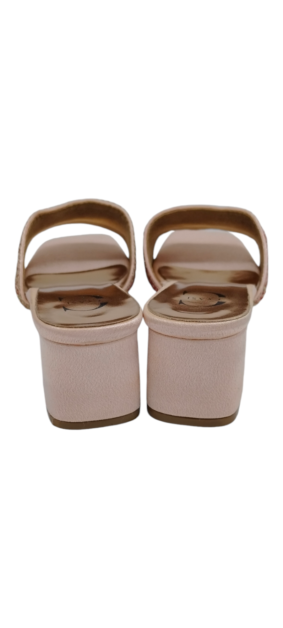 Women Heel Sandal (Rose Gold)